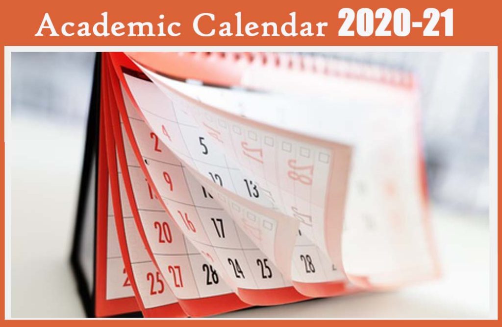 B.Sc. Academic Calendar 2020-21 – Institute of Hotel Management